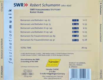 CD Robert Schumann: Romanzen Und Balladen Für Chor