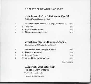 SACD Robert Schumann: Symphonies 1 & 4