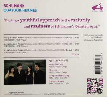 CD Robert Schumann: The 3 String Quartets Op. 41