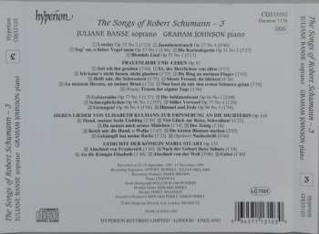 CD Robert Schumann: The Songs Of Robert Schumann - 3