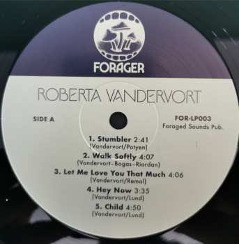 LP Roberta Vandervort: Roberta Vandervort & Sally Townes
