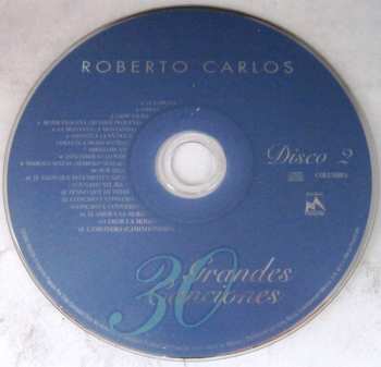 2CD Roberto Carlos: 30 Grandes Canciones