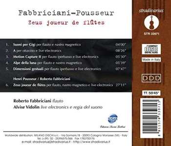 CD Roberto Fabbriciani: Zeus Joueur De Flûtes