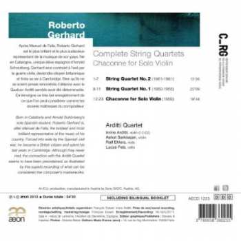 CD Arditti Quartet: Complete String Quartets · Chaconne