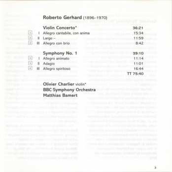 CD BBC Symphony Orchestra: Symphony No. 1 / Violin Concerto