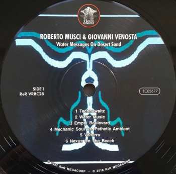 LP Roberto Musci: Water Messages On Desert Sand