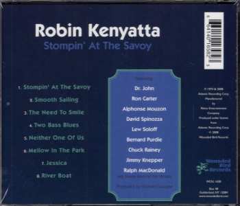 CD Robin Kenyatta: Stompin' At The Savoy