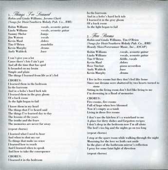 CD Robin & Linda Williams: Devil Of A Dream