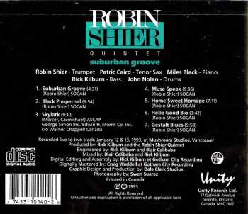 CD Robin Shier Quintet: Suburban Groove