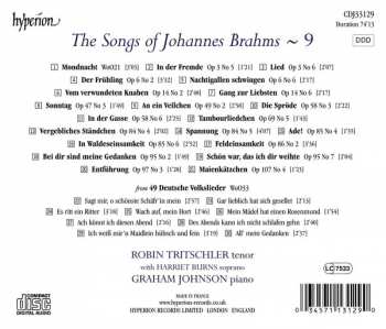 CD Graham Johnson: The Songs Of Brahms ~ 9