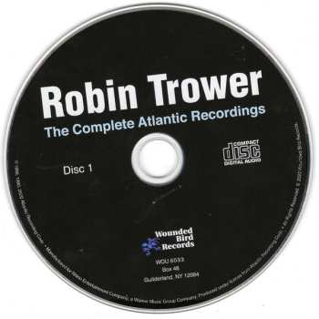 2CD Robin Trower: The Complete Atlantic Recordings