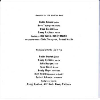 2CD Robin Trower: The Complete Atlantic Recordings