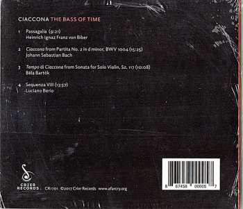CD Robyn Bollinger: Ciaccona: The Bass Of Time