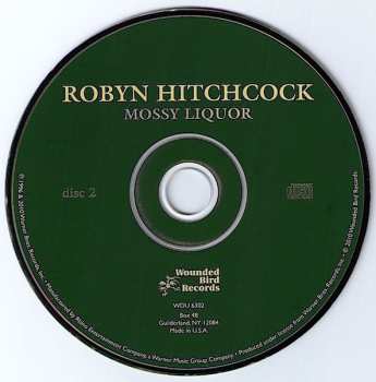 2CD Robyn Hitchcock: Moss Elixir / Mossy Liquor
