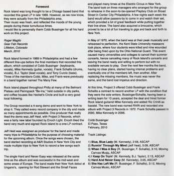 CD Rock Island: Rock Island