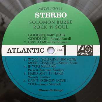 LP Solomon Burke: Rock 'N Soul