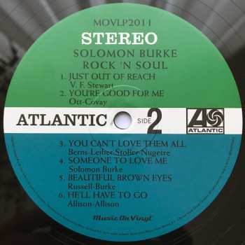 LP Solomon Burke: Rock 'N Soul