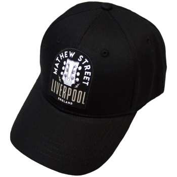 Merch Rock Off: Pet met klep Mathew St Guitar