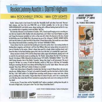 SP Rockin' Johnny Austin: Rockabilly Stroll / City Lights