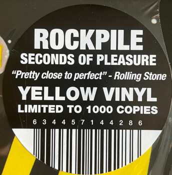 LP Rockpile: Seconds Of Pleasure CLR | LTD
