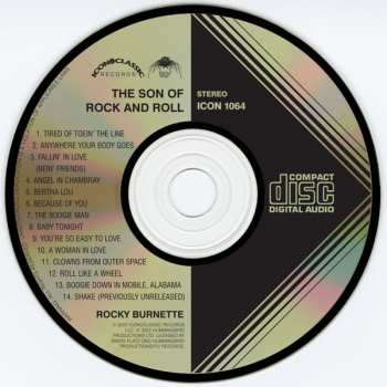 CD Rocky Burnette: The Son Of Rock And Roll