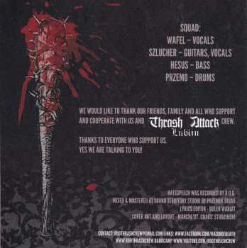 CD R.O.D.: Hatespeech