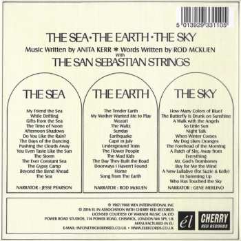 3CD/Doos Rod McKuen: The Sea · The Earth · The Sky