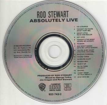 CD Rod Stewart: Absolutely Live