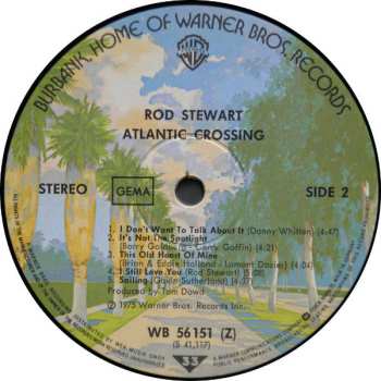 LP Rod Stewart: Atlantic Crossing