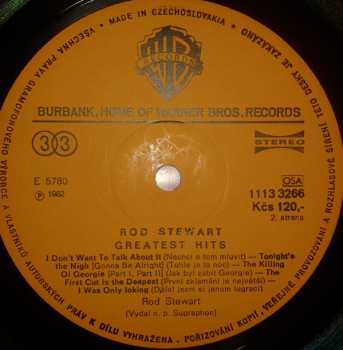 LP Rod Stewart: Greatest Hits