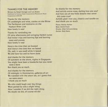 CD Rod Stewart: Thanks For The Memory... The Great American Songbook Volume IV