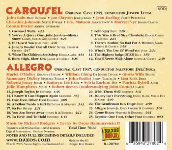 CD Rodgers & Hammerstein: Carousel • Allegro