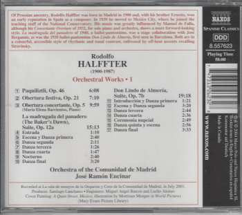 CD Orquesta De La Comunidad De Madrid: Don Lindo De Almería - Orchestral Works • 1