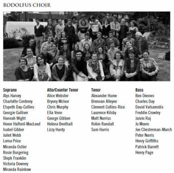 CD The Rodolfus Choir: Time and Its Passing