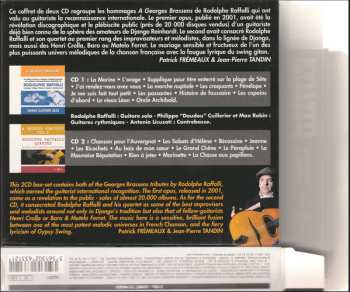 2CD/Doos Rodolphe Raffalli: Intégrale Rodolphe Raffalli - Hommage à Georges Brassens