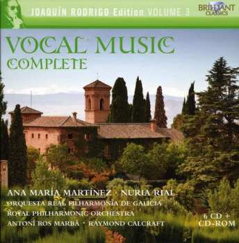 7CD/Doos Joaquín Rodrigo: Complete Vocal Music