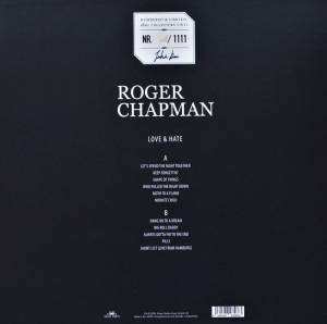 LP Roger Chapman: Love & Hate LTD | NUM | CLR