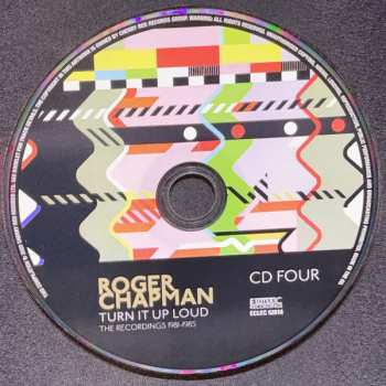 5CD/Doos Roger Chapman: Turn It Up Loud ( The Recordings 1981-1985 )