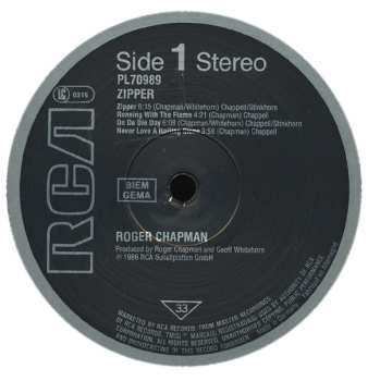 LP Roger Chapman: Zipper