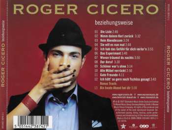 CD Roger Cicero: Beziehungsweise