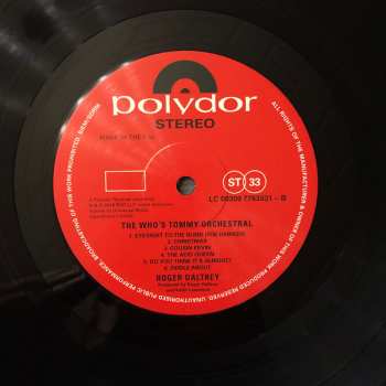 2LP Roger Daltrey: The Who‘s Tommy Orchestral
