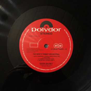 2LP Roger Daltrey: The Who‘s Tommy Orchestral