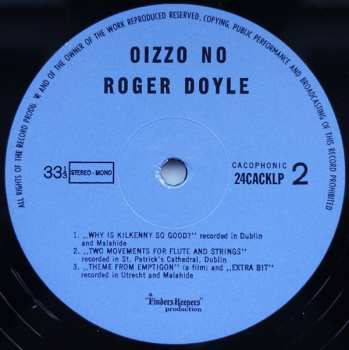 LP Roger Doyle: Oizzo No