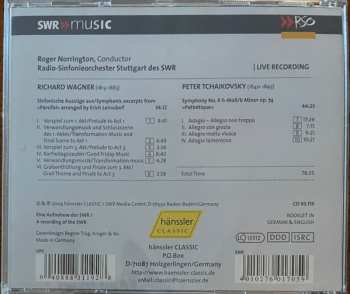 CD Pyotr Ilyich Tchaikovsky: Roger Norrington conducts Richard Wagner, Symphonic Excerpts "Parsifal" / Peter Tchaikovsky, Symphony No. 6 "Pathetique"