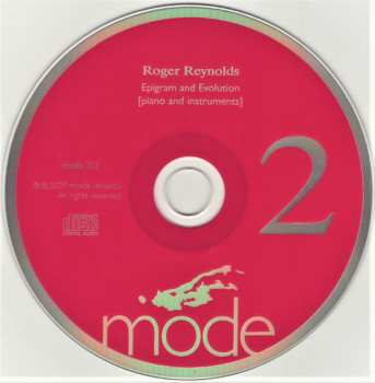 2CD Eric Huebner: Epigram And Evolution: Complete Piano Works 