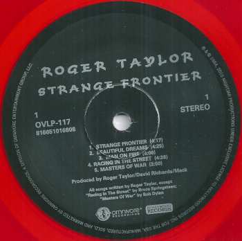 LP Roger Taylor: Strange Frontier LTD