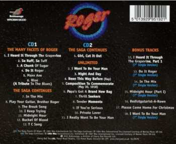 2CD Roger Troutman: The Many Facets Of Roger / The Saga Continues / Unlimited LTD