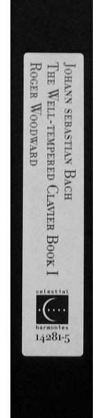 2CD Johann Sebastian Bach: Das Wohltemperirte Clavier ⦁ Buch I ⦁ BWV 846-869 LTD