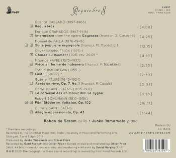 CD Rohan de Saram: Requiebros