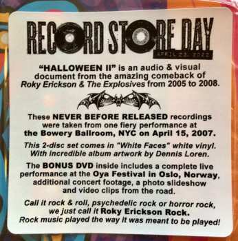 2LP/DVD Roky Erickson: Halloween II - Live 2007 LTD | CLR